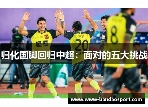 归化国脚回归中超：面对的五大挑战